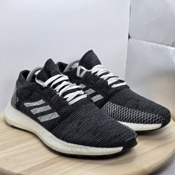 Adidas Pureboost  Go Men's Size 11 Black White Running Sneakers Shoes B37803 - Picture 5 of 8